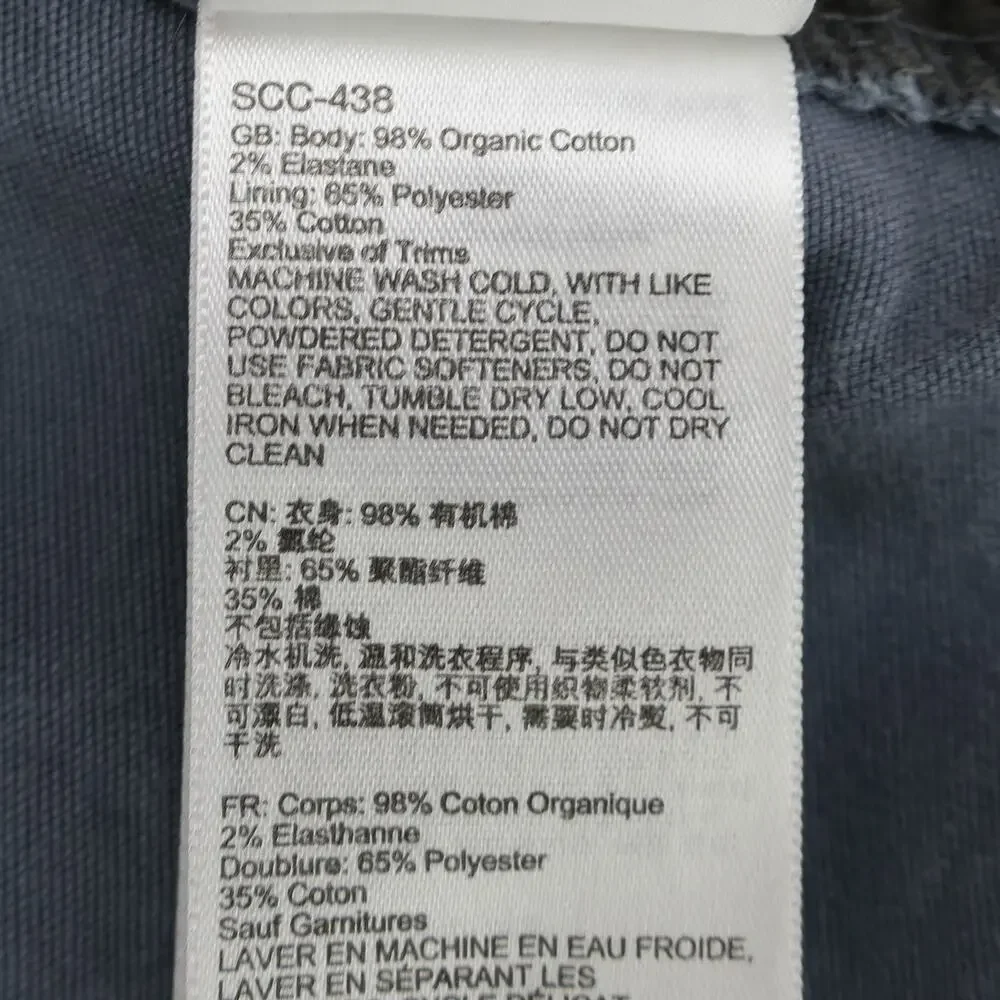 Marmot Mens 40 Cargo Hiking Shorts Gray Organic Cotton Outdoor Workwear Utility